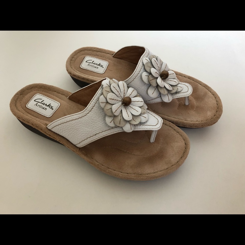 Clarks ARTISAN leather sandals GREAT CONDITION